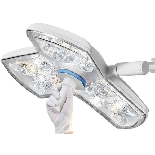 Потолочный хирургический светильник - HyLED C50 Vet - Shenzhen Mindray Animal Medical Technology Co., Ltd. - светодиодный / ветеринарный / 2 штатива