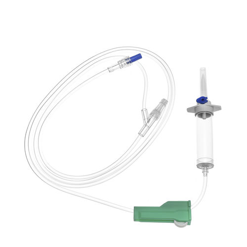 Комплект для перфузии поливинилхлорид - IV-ST190011 - BQ+ Medical - с Y-образным коннектором / с капельной камерой / с безлатексными компонентами