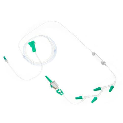 Удлинитель для перфузии 4 канала - BQ190013 - BQ+ Medical - LUER®-lock / педиатрический