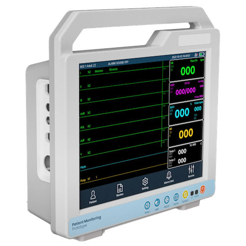 Переносной монитор пациента - XPM-12EPGT - PT. Xirka Dama Persada - для ЭКГ / RESP / TEMP