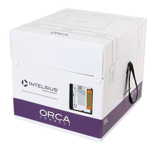 Коробка для упаковки для биологических проб - ORCA Connect Vision - DGP Intelsius GmbH - для фармацевтических продуктов / для изделий, чувствительных к теплу / для вакцин