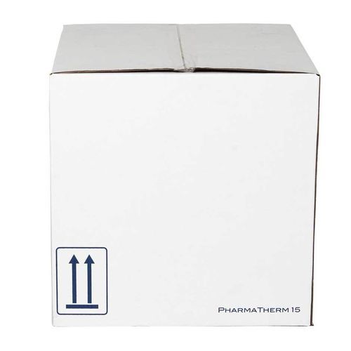 Коробка для упаковки для фармацевтических продуктов - PharmaTherm 15 - DGP Intelsius GmbH - из бумаги / с контролируемой температурой для продуктов крови