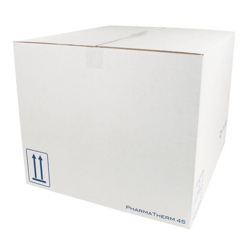 Коробка для упаковки для фармацевтических продуктов - PharmaTherm 45 DI - DGP Intelsius GmbH - транспортная / из бумаги / изотермическая
