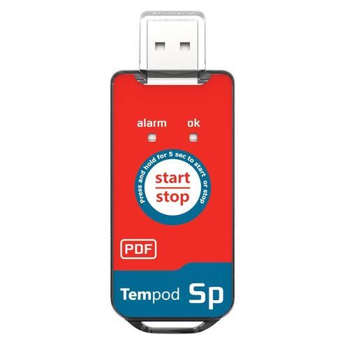 Регистратор данных для измерения температуры - Tempod SP - DGP Intelsius GmbH - для холодильной цепи / для изделий, чувствительных к теплу / для хранения