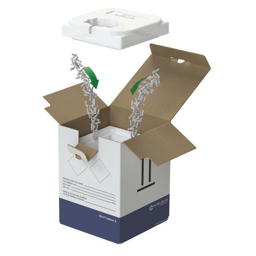 Коробка для упаковки для фармацевтических продуктов - PHARMATHERM 3 - DGP Intelsius GmbH - для биологических проб / транспортная / для изделий, чувствительных к теплу