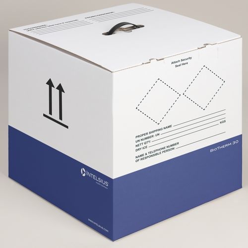 Коробка для упаковки для фармацевтических продуктов - BIOTHERM 30 HP Summer Packout - DGP Intelsius GmbH - для биологических проб / транспортная / для изделий, чувствительных к теплу