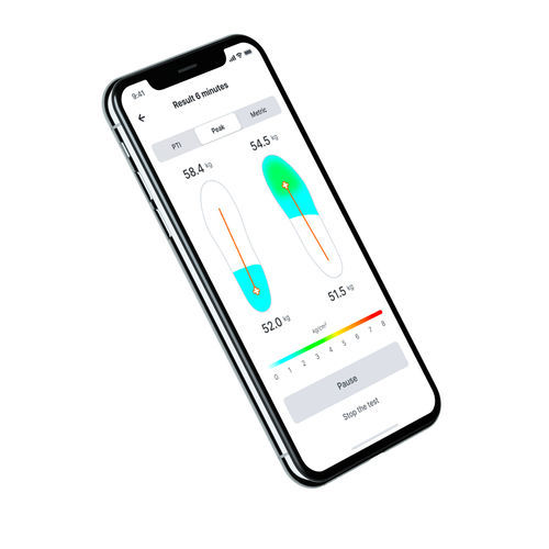 Приложение android для анализа - FeetMe® Evaluation - Feetme - для оценки / для оценки походки / для оценки осанки
