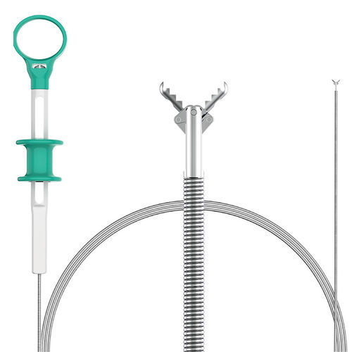 Зажим для хирургии - ATE-QYQ-C-23×1600 - Ningbo Xinwell Medical Technology - для биопсии / одноразовый / из нержавеющей стали