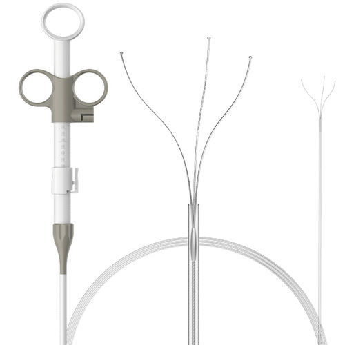 Зажим для эндоскопии - ATE-YWQ-TY-23*1600*20 - Ningbo Xinwell Medical Technology - захватывающий / съемный / одноразовый