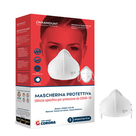 Защитная маска FFP2 - Italia Paramount Strategies - из ткани / из хлопка / полумаска