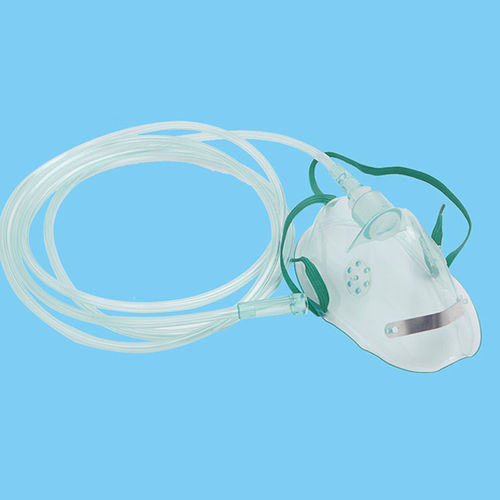 Педиатрическая кислородная маска - SG060-10 - Shanghai easy Medical Technology - для взрослых / из ПВХ / прозрачная