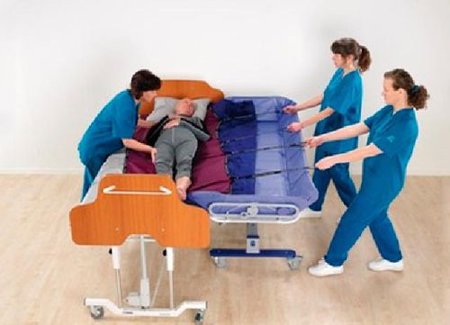 Подстилка для трансфера пациентов с ручками - Shanghai easy Medical Technology - с мягкой подкладкой