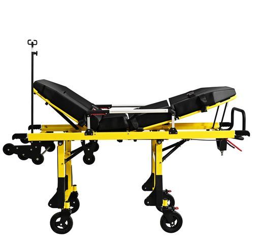 Транспортная тележка-каталка - YHR-A12 - Zhangjiagang Herui Medical Equipment Co., Ltd. - для неотложной помощи / ручная / складная