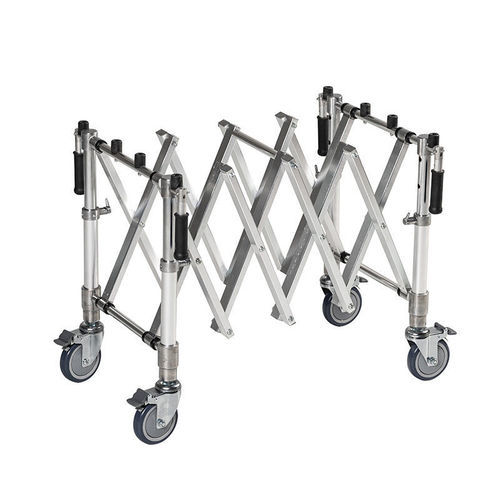 Подъемная тележка для трупов - YHR-CT01 - Zhangjiagang Herui Medical Equipment Co., Ltd. - транспортная / из алюминия / для гробов