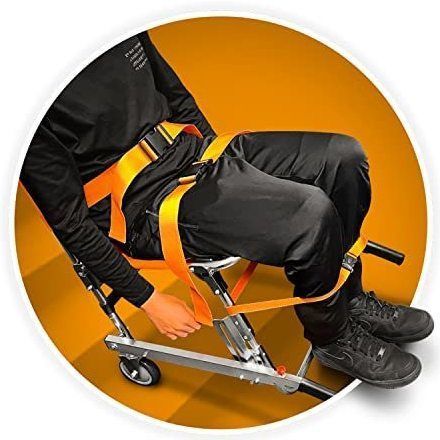Стул для эвакуации для подъема по лестницам - YHR-W1 - Zhangjiagang Herui Medical Equipment Co., Ltd. - для интерьера / для улицы / складной