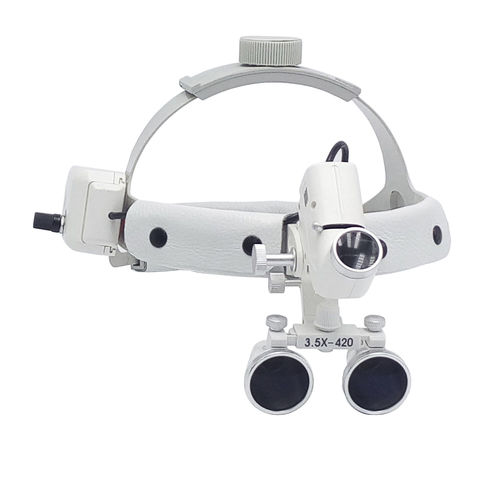 Налобный осветитель для стоматологии - FOSHAN AKOS MEDICAL INSTRUMENT CO.,LTD - LED / для бинокулярной лупы
