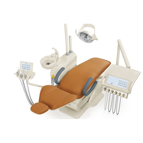 Стоматологическая установка с электрическим креслом - HY-E60 - Foshan Haiyue Medical Equipment Co., Ltd. - с аппаратом для гигиены / с внутриротовой камерой / с держателем инструментов