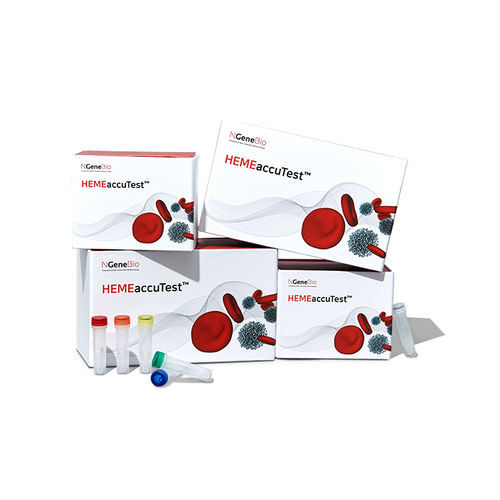 Набор реактивов в растворе - HEMEaccuTest™ - NGenebio - клинический / cеквенирование нового поколения (NGS) / для гематологии