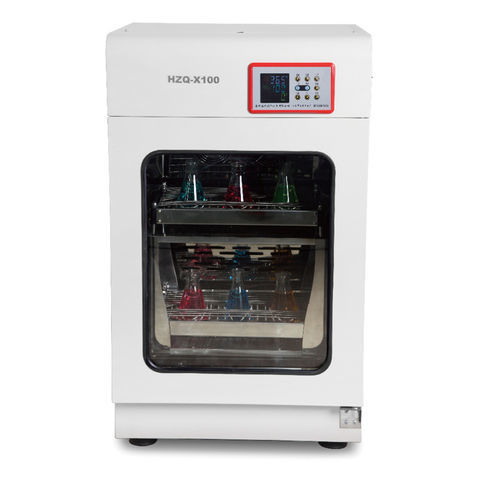 Лабораторный инкубатор горячим воздухом - HZQ-X100 - Qingdao Jiading Analytical Instruments Co., Ltd. - клеточной культуры / 1 дверца / с перемешиванием