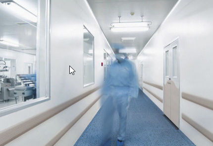 Виниловое напольное покрытие - Woodmans Meditech - проводник
