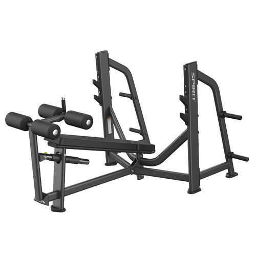 Инвертированная силовая скамья - SP-7516 - SPIRIT Fitness - с держателем гантелей