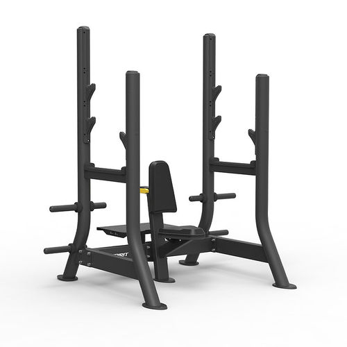 Сидячая силовая скамья - SP-4208 - SPIRIT Fitness - с держателем гантелей