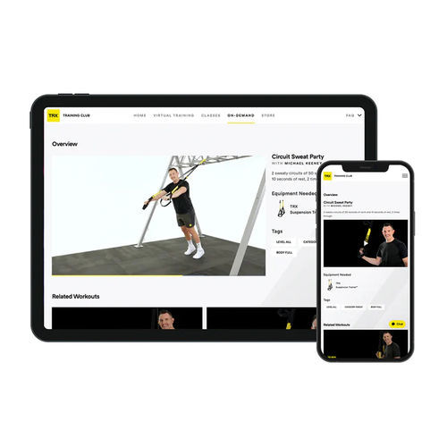 Учебное приложение android - TRX Training