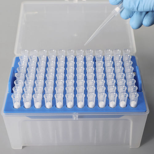 Стерильный наконечник пипетки - YPT0200-T-F-S - Mountain Scientific Inc - с фильтром / со слабым удержанием