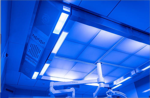 Система ламинарного потока для операционного зала - NICFA-5630RGB - NICFA - потолочная / с подсветкой