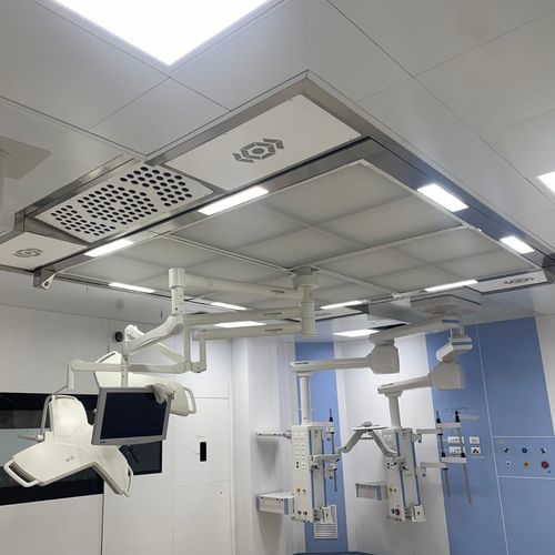 Система ламинарного потока для операционного зала - NICFA® AirFlow - NICFA - потолочная / вертикальная / с подсветкой