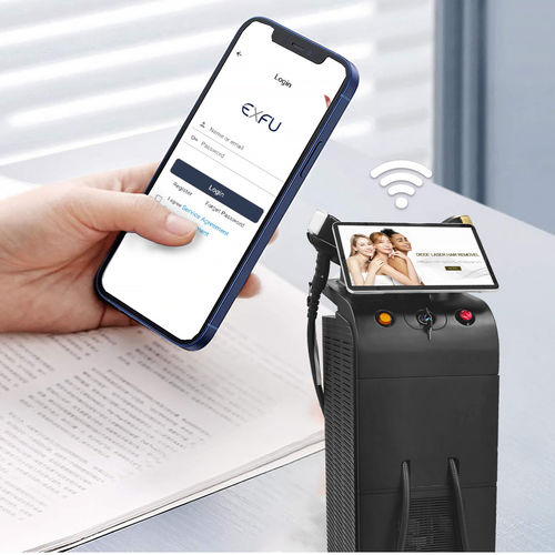 Лазер для эпиляции - V19—Android - ShanDong EXFU Lasers Technology - диодом / на тележке / наносекунда
