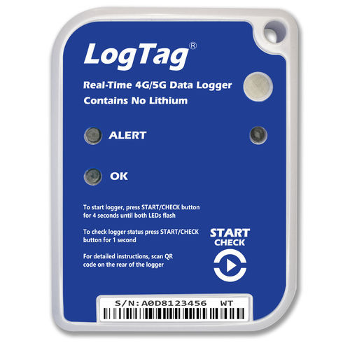 Регистратор данных GSM/GPRS - LT5GEO - Logtag - влажности / для света / для измерения температуры