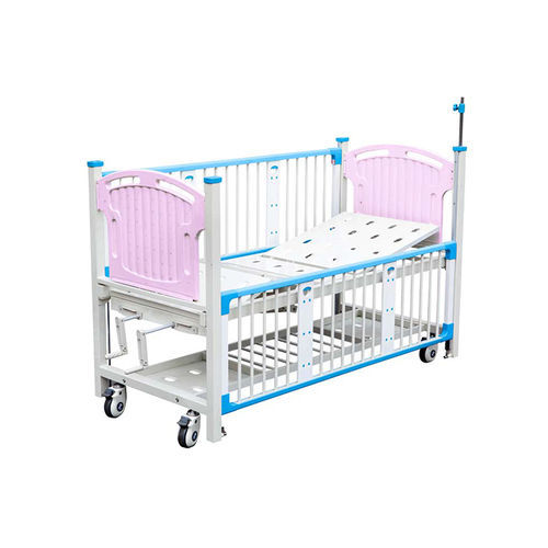 Кровать для больниц - MC203 - Foshan Medco Medical equipment Co., Ltd. - ручная / педиатрическая / с регулируемой высотой