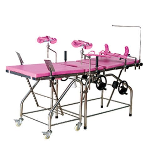 Операционный стол для гинекологии - OR-008 - Foshan Medco Medical equipment Co., Ltd. - механический / передвижной / 3 секции