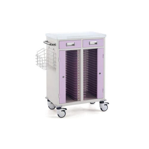 Медицинская тележка - RT003 - Foshan Medco Medical equipment Co., Ltd. - для медицинских дел / для хранения / из нержавеющей стали