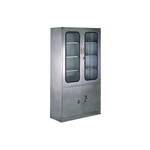 Шкаф для больниц - SC001 - Foshan Medco Medical equipment Co., Ltd. - с дверью / с полкой / с выдвижным ящиком