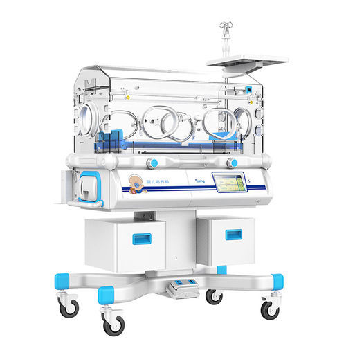 Неонатальный инкубатор на роликах - BI-04 - Foshan Medco Medical equipment Co., Ltd. - с 6 операционными окнами