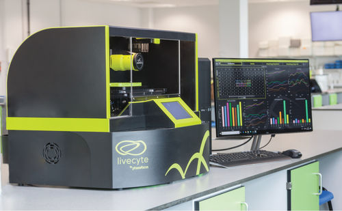 Автоматизированная система клеточной визуализации - Livecyte® - Phasefocus - для лабораторий / флуоресцентная