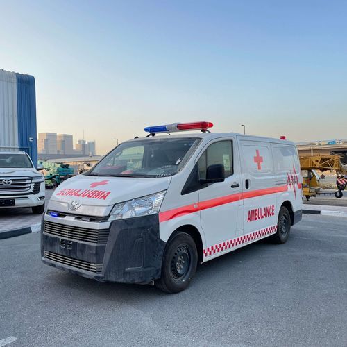 Машина скорой помощи фургон - Toyota Hiace  - Monstro Hard FZCO - тип А / с кислородной терапией / электрическая