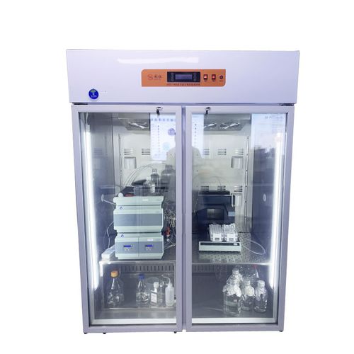 Холодильник для хроматографии - GYCX-1450 - Xiamen Guoyi Scientific Instrument - в виде шкафа / 2 дверцы / со стеклянной дверью