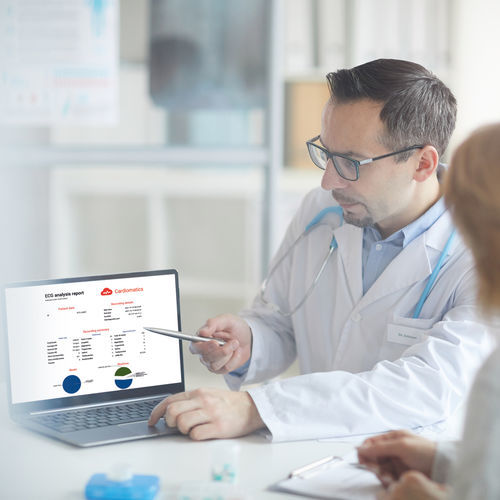 Программное обеспечение для ЭКГ - Cardiomatics - для анализа / для составления отчетности / для диагностики