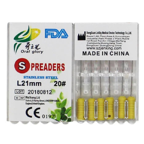 Эндодонтический спредер - SS - Shenzhen Belident Medical Equipment Co.,Ltd