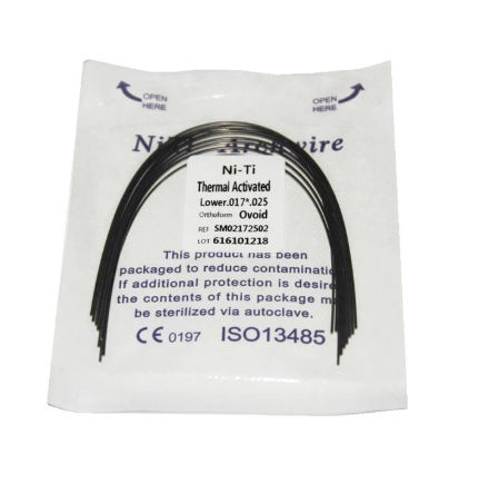 Круглая ортодонтическая нить - Shenzhen Belident Medical Equipment Co.,Ltd - NiTi