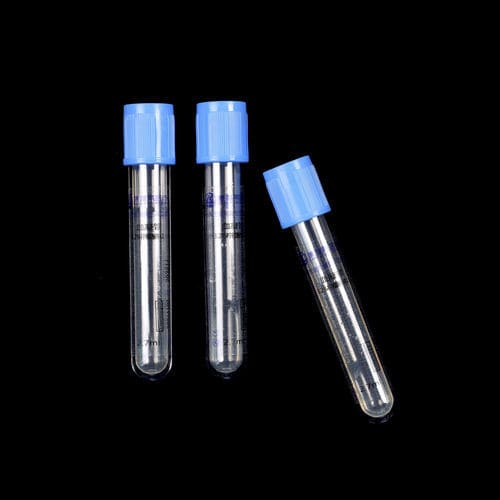 Пробоотборная трубка для анализа коагуляции - ZHUHAI MEIHUA MEDICAL TECHONOLOGY CO. LTD. - для микробиологии / цилиндрическая / крови