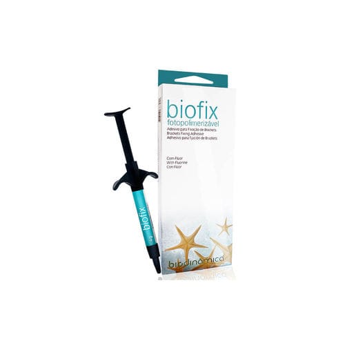 Стоматологический адгезив для ортодонтических скоб - biofix - Biodinâmica - для керамического материала / для металла / для пластмассы