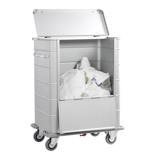 Грязная тележка с мешками - 4007 - TOURINOX - для больниц / транспортная / для хранения