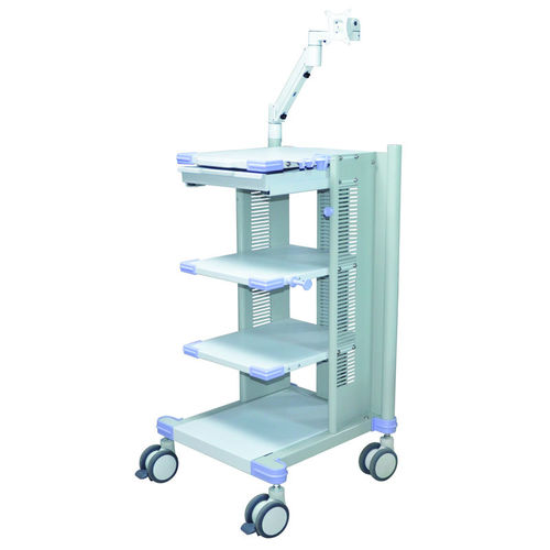 Медицинская тележка - Shenzhen Tuyou Medical Imaging Co., Ltd.​ - для больниц / эндоскопическая / с выдвижным ящиком