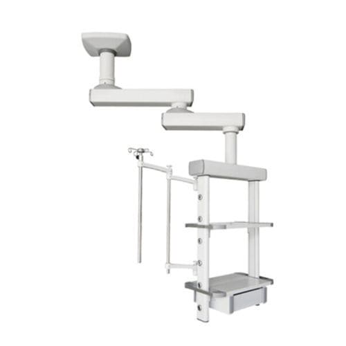 Потолочный медицинская консоль - EM-33 - Shandong Expert Medical Equipment - для эндоскопии / для операционной / с простой консолью