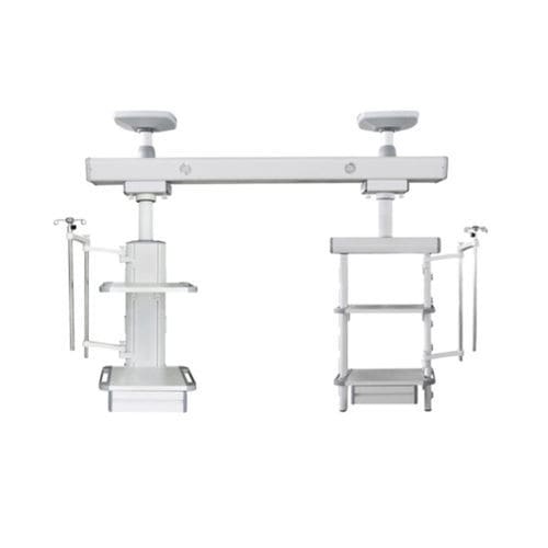 Потолочный медицинская консоль-балка - EM-18 - Shandong Expert Medical Equipment - для интенсивной терапии / для интенсивной терапии / подвесного типа