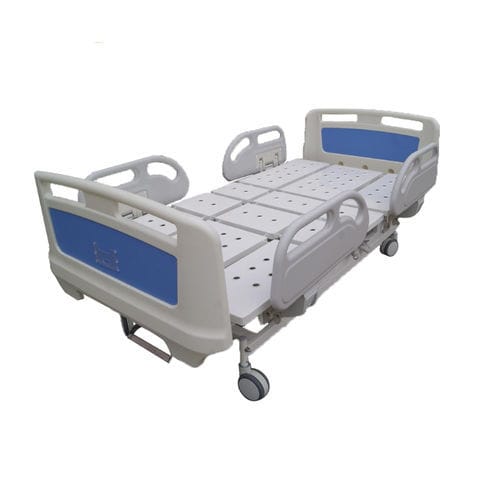 Кровать для больниц - A1 - Shandong Expert Medical Equipment - электрическая / на роликах / 4 секции